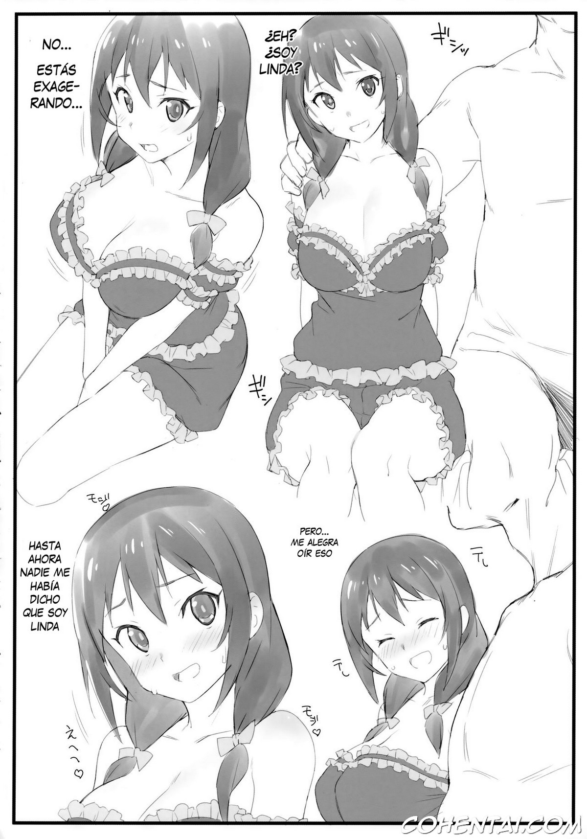 Pajama Party (Kono Subarashii Sekai ni Syukufuku o!) xxx comics manga porno doujin hentai español sexo 