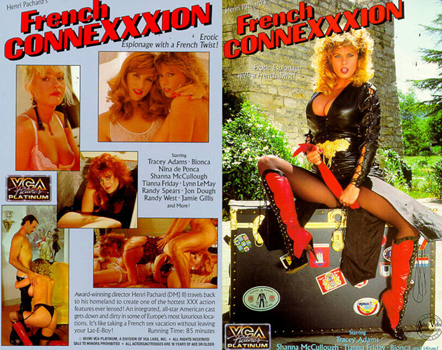 French ConneXXXion / Французский связной XXX (Henri Pachard, Filmco Releasing) [1990 г., Classic, Feature, Facial, VHSRip] (Shanna McCullough, Tracey Adams, Lynn LeMay, Bionca, Michelle Monroe, Jacqueline, Randy Spears, Mike Horner, Jon Dough, Jerry Butle