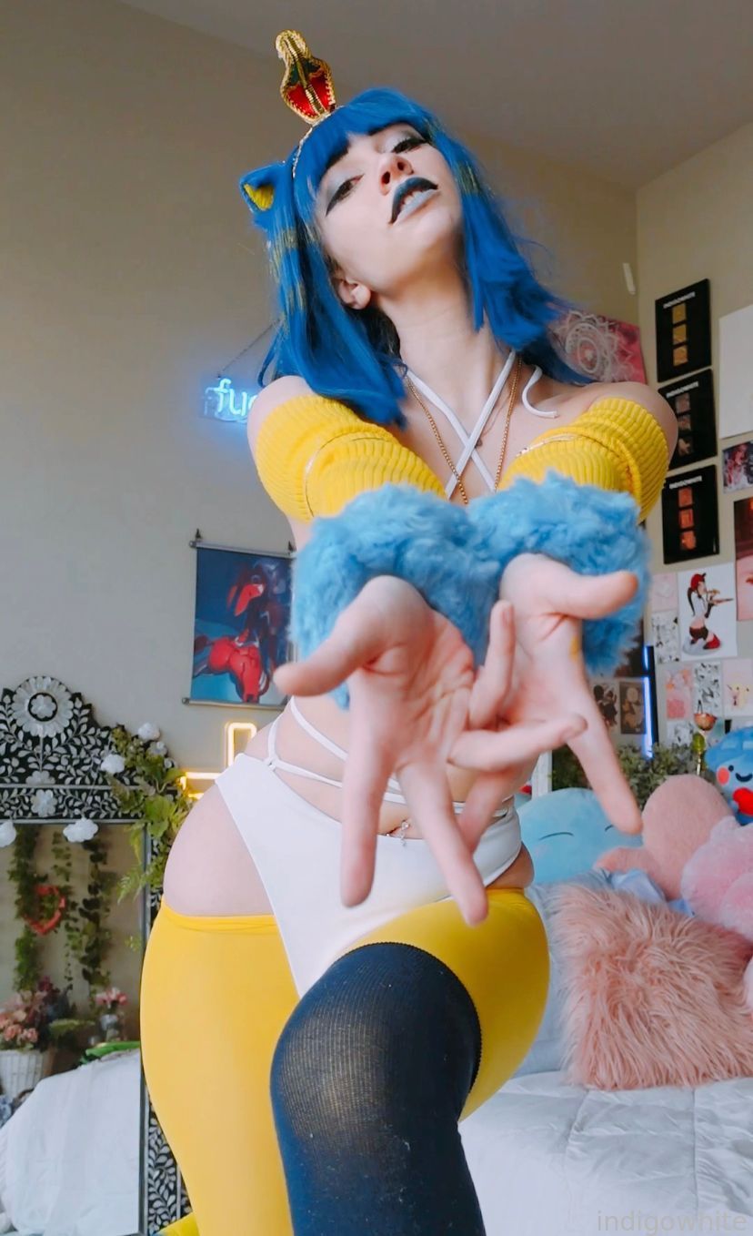 Indigo White - Ankha