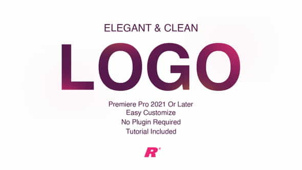 Elegant Clean Logo for Premiere - VideoHive 35389961