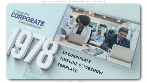 3D Corporate Timeline Slideshow - VideoHive 23169758