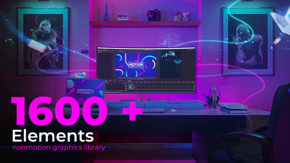 Pack Nonmotion Graphics Library Extension For Premiere Pro | VideoHive 50655074