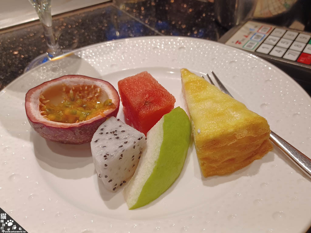 甜點+水果 Oui 56 法式鐵板燒 台北 餐廳