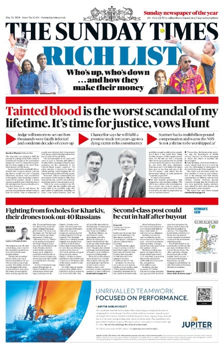 The Sunday Times UK - 19 May 2024