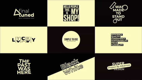 Minimal Titles 2.0 - VideoHive 37522755