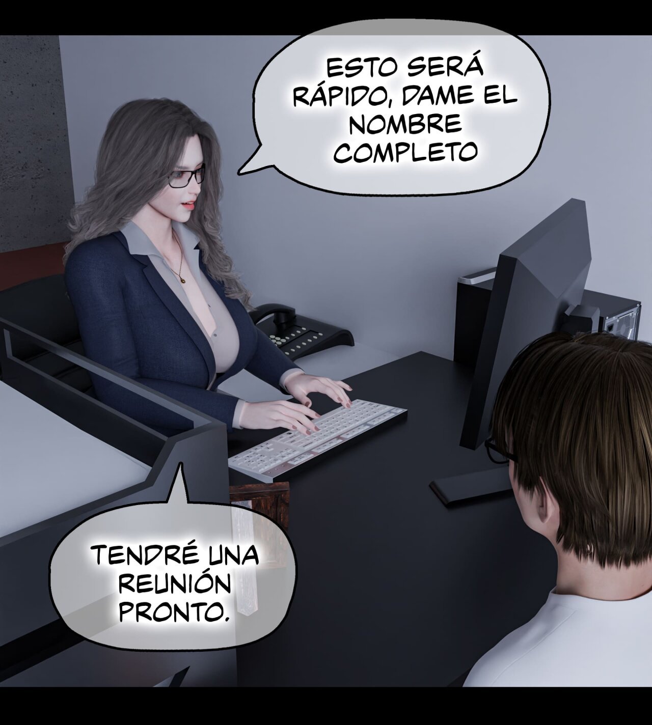 La viuda de mi vecina - 3D Comic - Parte 2 - 77