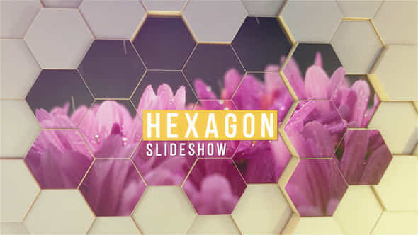 Hexagon Slideshow - VideoHive 23653277