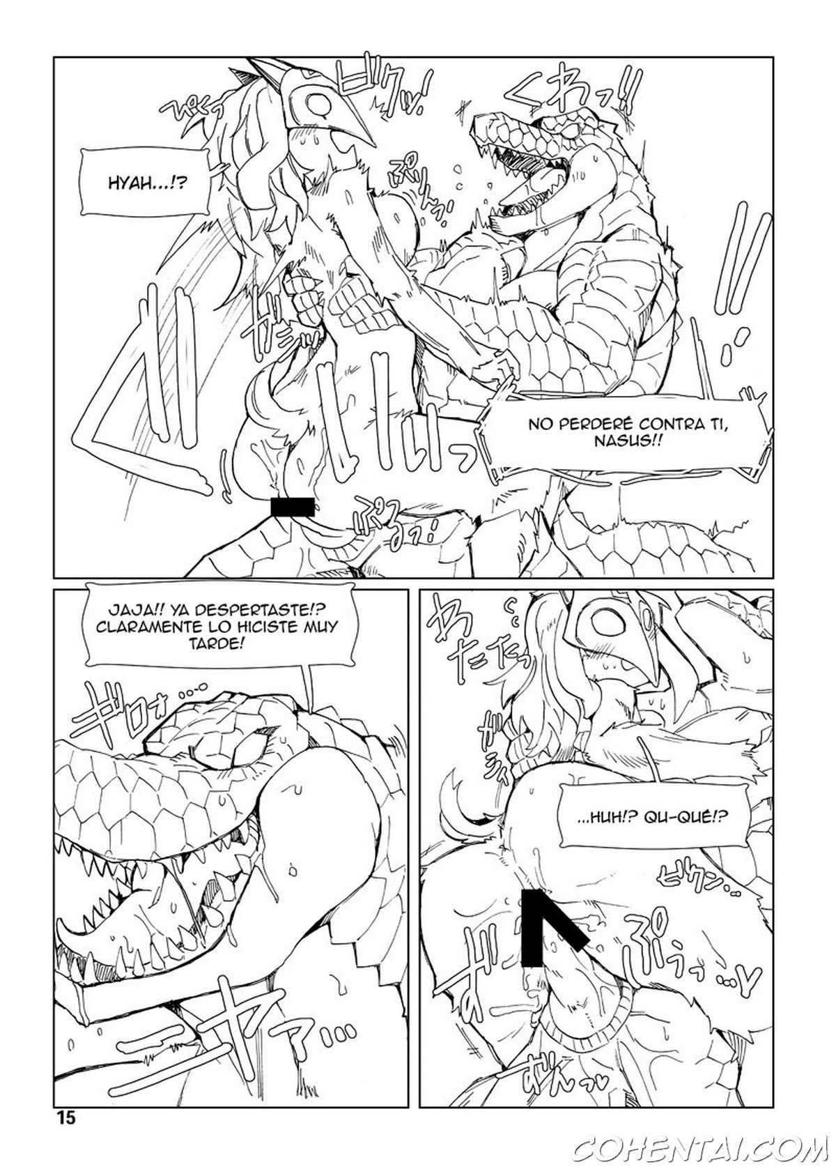 How does hunger feel? 3 (League of Legends) xxx comics manga porno doujin hentai español sexo Kindred League of Legends Renekton