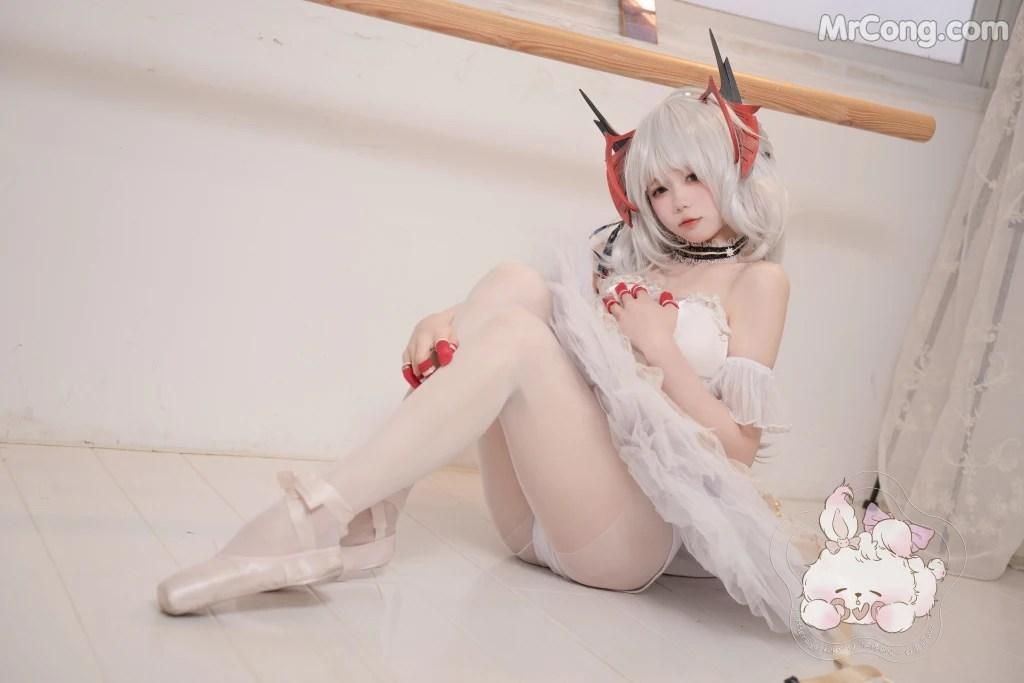 Coser@黏黏团子兔: W天鹅之舞 (55 photos )(37)