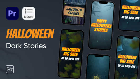 Halloween Dark Stories - VideoHive 39609708