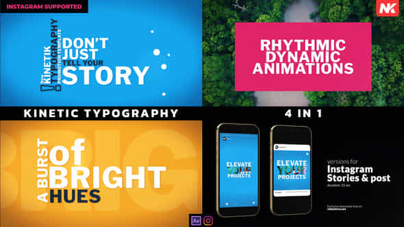 Kinetic Typography - VideoHive 50297671