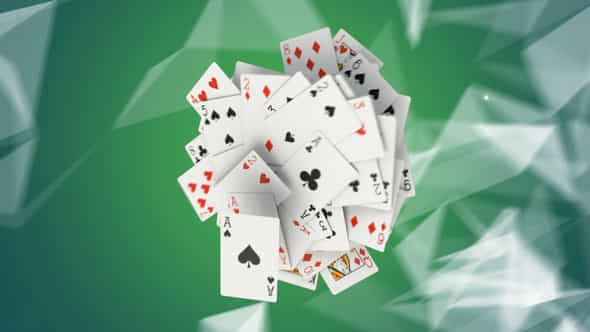 Playing Cards Logo - VideoHive 33783194