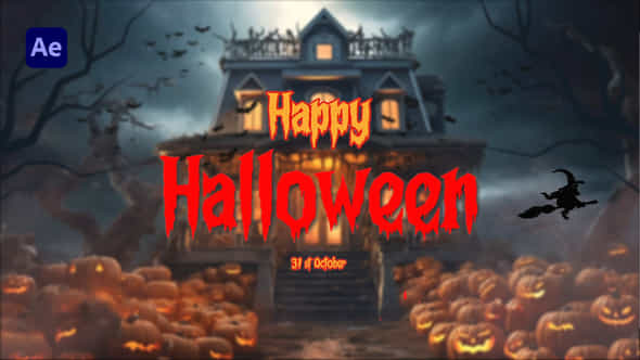 Halloween Intro - VideoHive 48021767