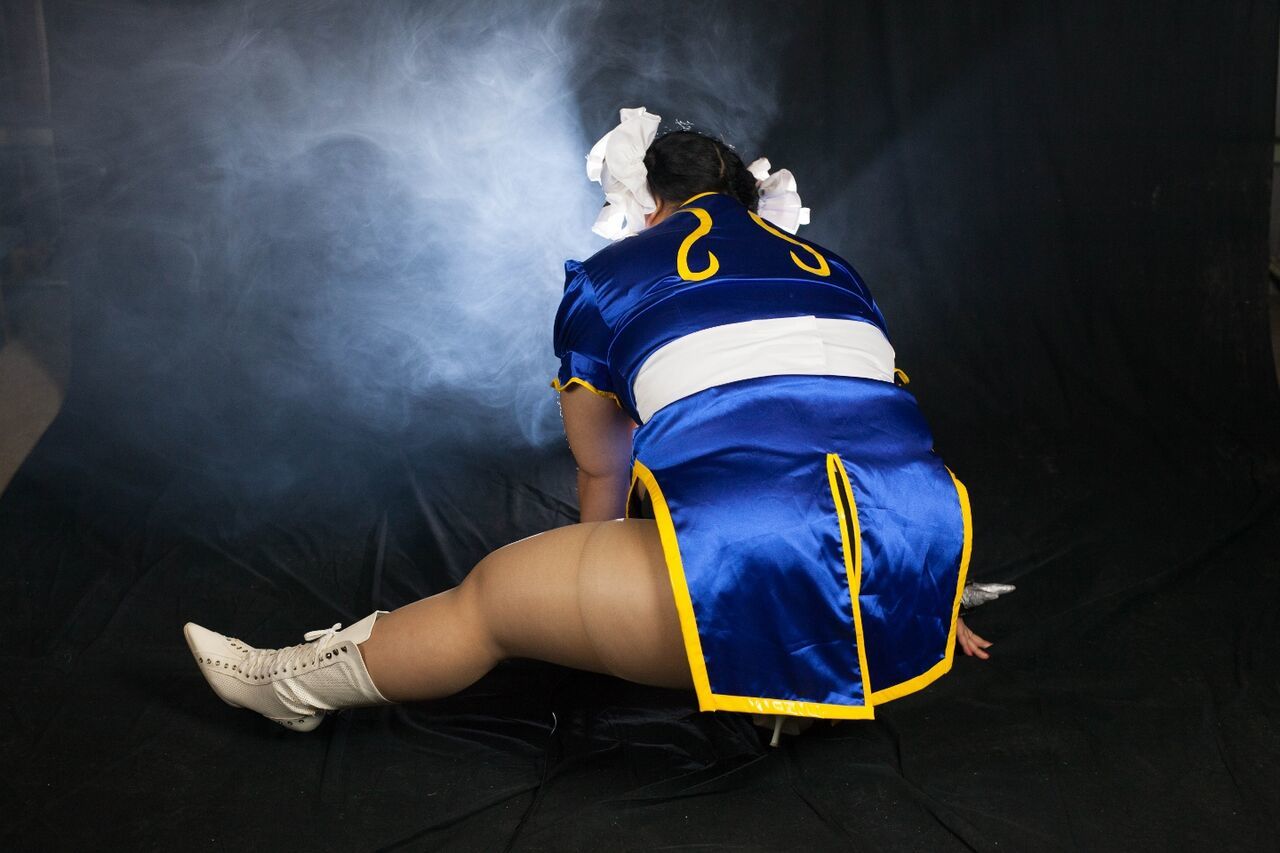(渡辺さくらん) FIGHT FAT LADY (Sakuran Watanabe) (Mai Shiranui - Fatal Fury) (Chun-Li - Street Figh