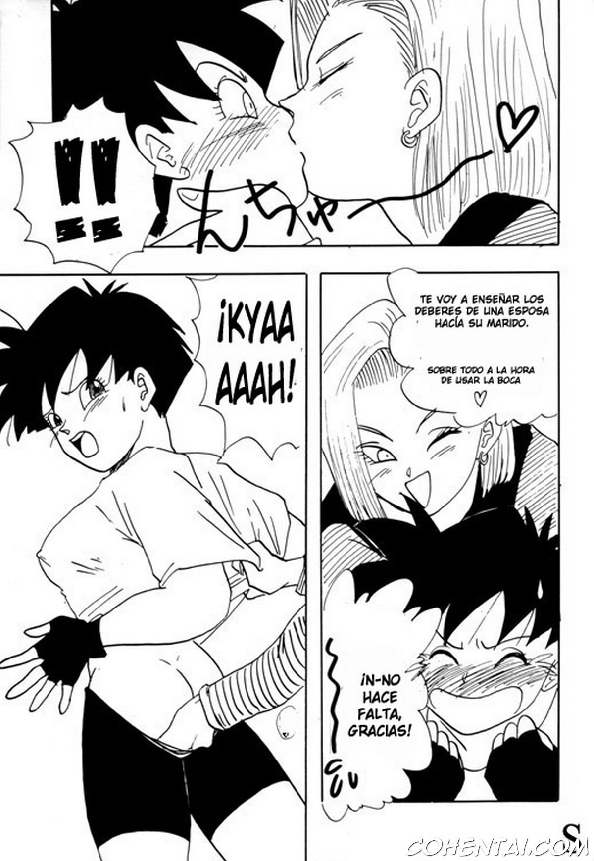 Y (Dragon Ball Z) xxx comics manga porno doujin hentai español sexo 