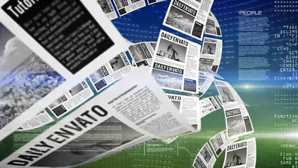 Newspapers Review Opener - VideoHive 12157625