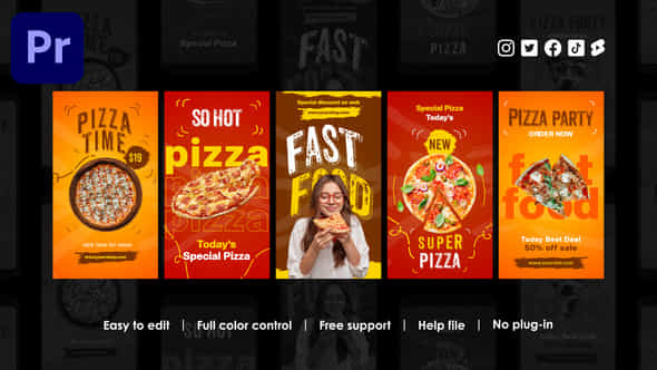 Pizza Reels - VideoHive 40588493