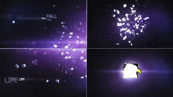 Diamonds Particles Intro - VideoHive 5738526