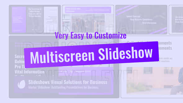 Multi Screen Slideshow - VideoHive 54411578