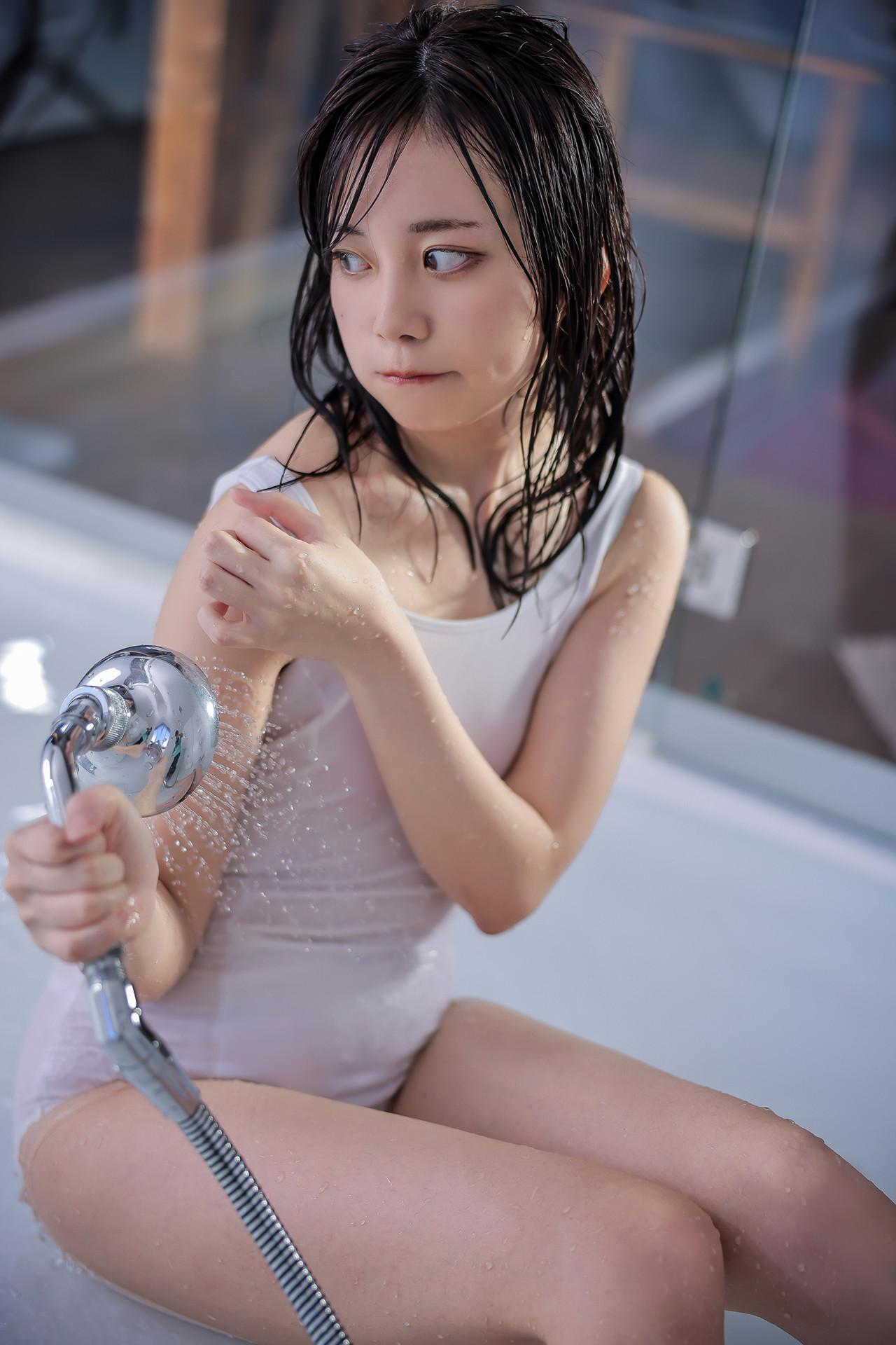 Mimiko Hinaki 姫綺みみこ, 写真集 Wet Color Swimming Race 濡色競泳 Set.01(27)