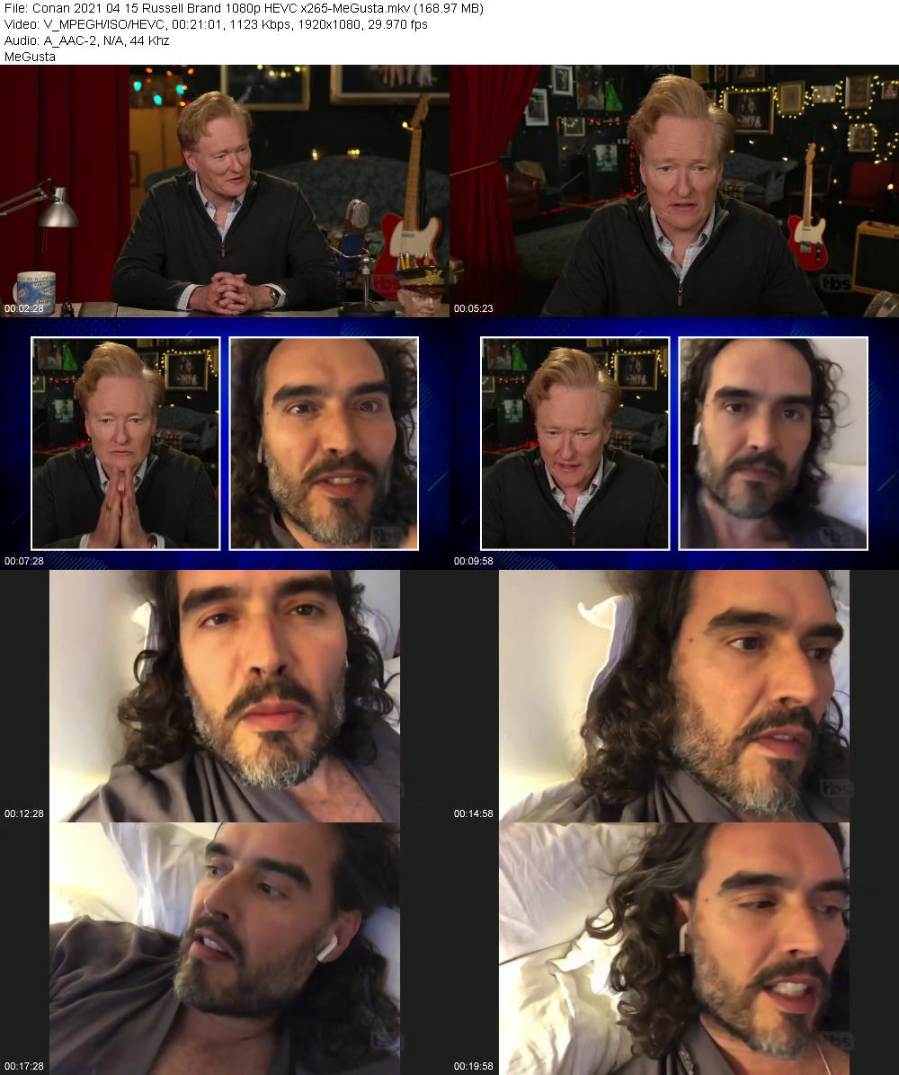 Conan 2021 04 15 Russell Brand 1080p HEVC x265