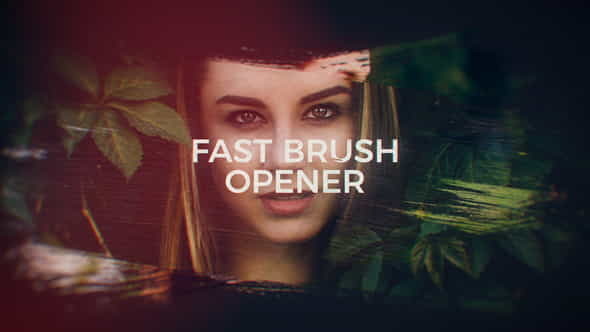 Fast Brush Opener - VideoHive 20381404