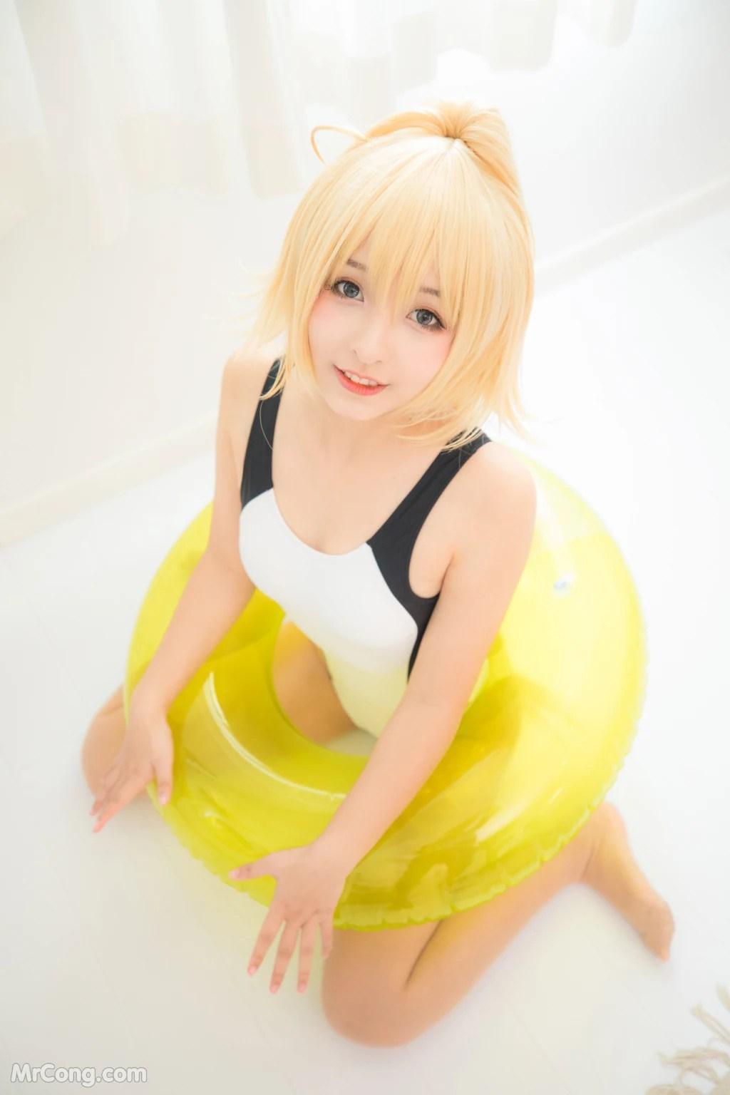 Coser@神楽坂真冬 Vol.036: 电子相册-白贞德《Swimingthedrea》(150 photos)(20)