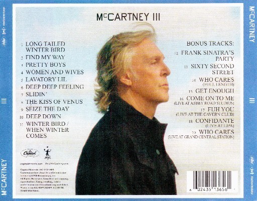 Paul McCartney - McCartney III (Deluxe Edition) (2021) [CD FLAC]
