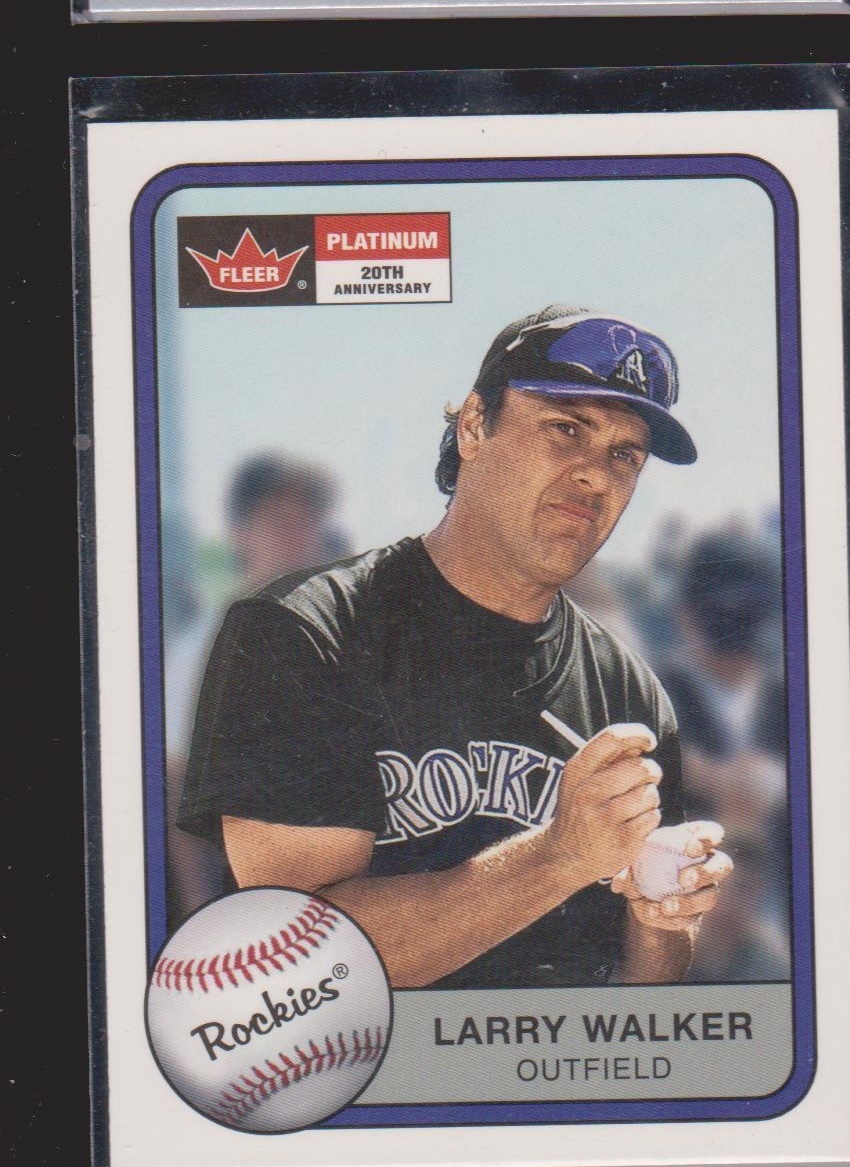 Larry Walker Cards Inserts Vintage Premium Collection LOOK - Picture 102 of 125