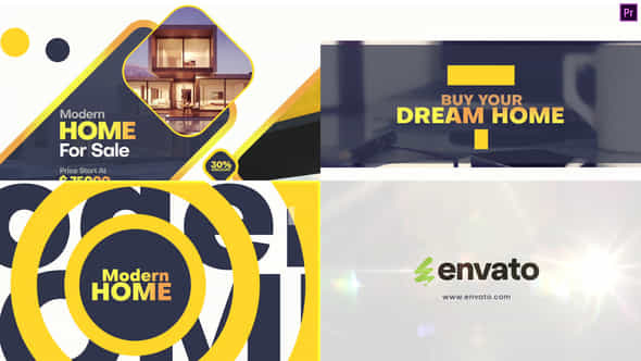 Modern Home Sale Ad 1 Premiere Pro - VideoHive 56598314