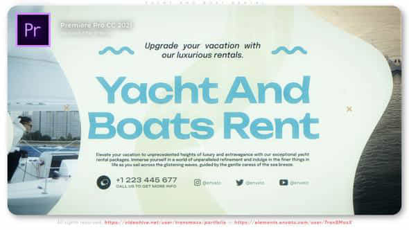 Yacht and Boat - VideoHive 46038552