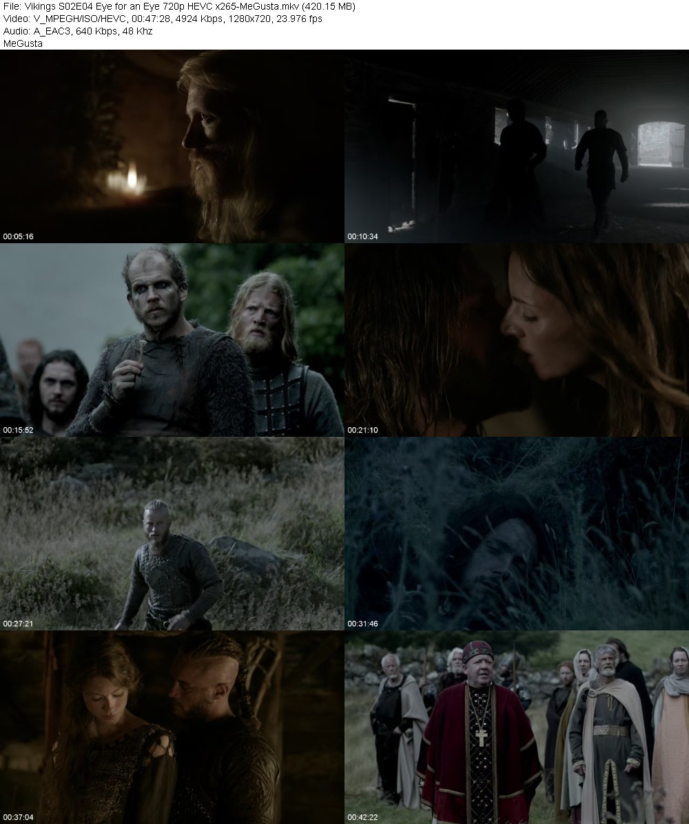 Vikings S02E04 Eye for an Eye 720p HEVC x265-MeGusta