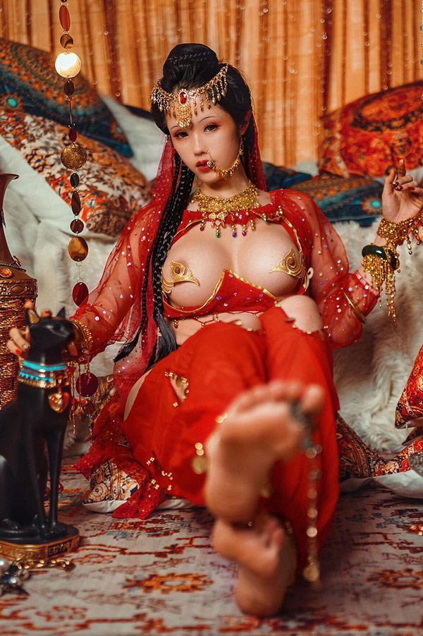 福利姬钛合金TiTi 塞上红鸾唯美视图(14)