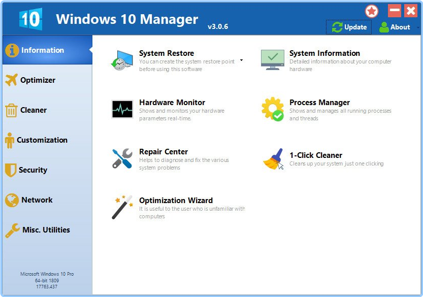 Yamicsoft Windows 10 Manager 3.9.4 Multilingual EMi0GhoT_o