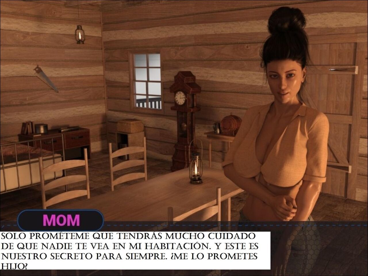 [lewdlab] Mother, burning desire #3 [Spanish] [Mexicano AnonimoPoringa]