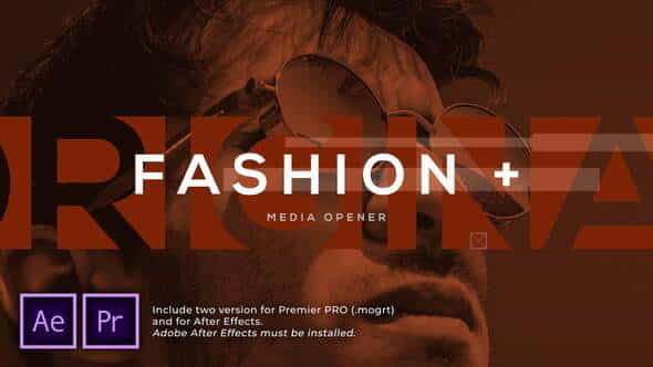 Fashion Plus Media Opener - VideoHive 31083354
