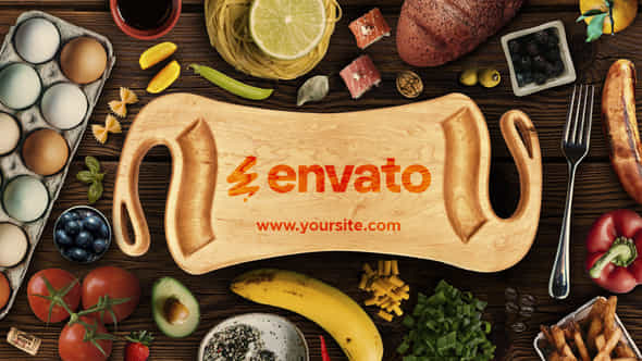 Food Logo - VideoHive 58020475