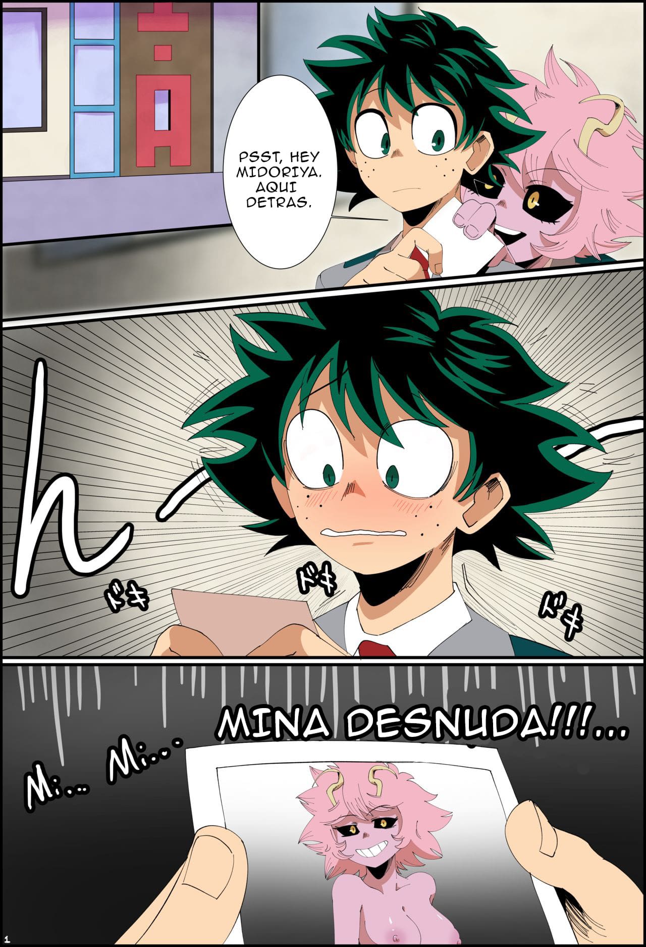 Mina x Izuku Cap 1 – Hentai Comic - 1