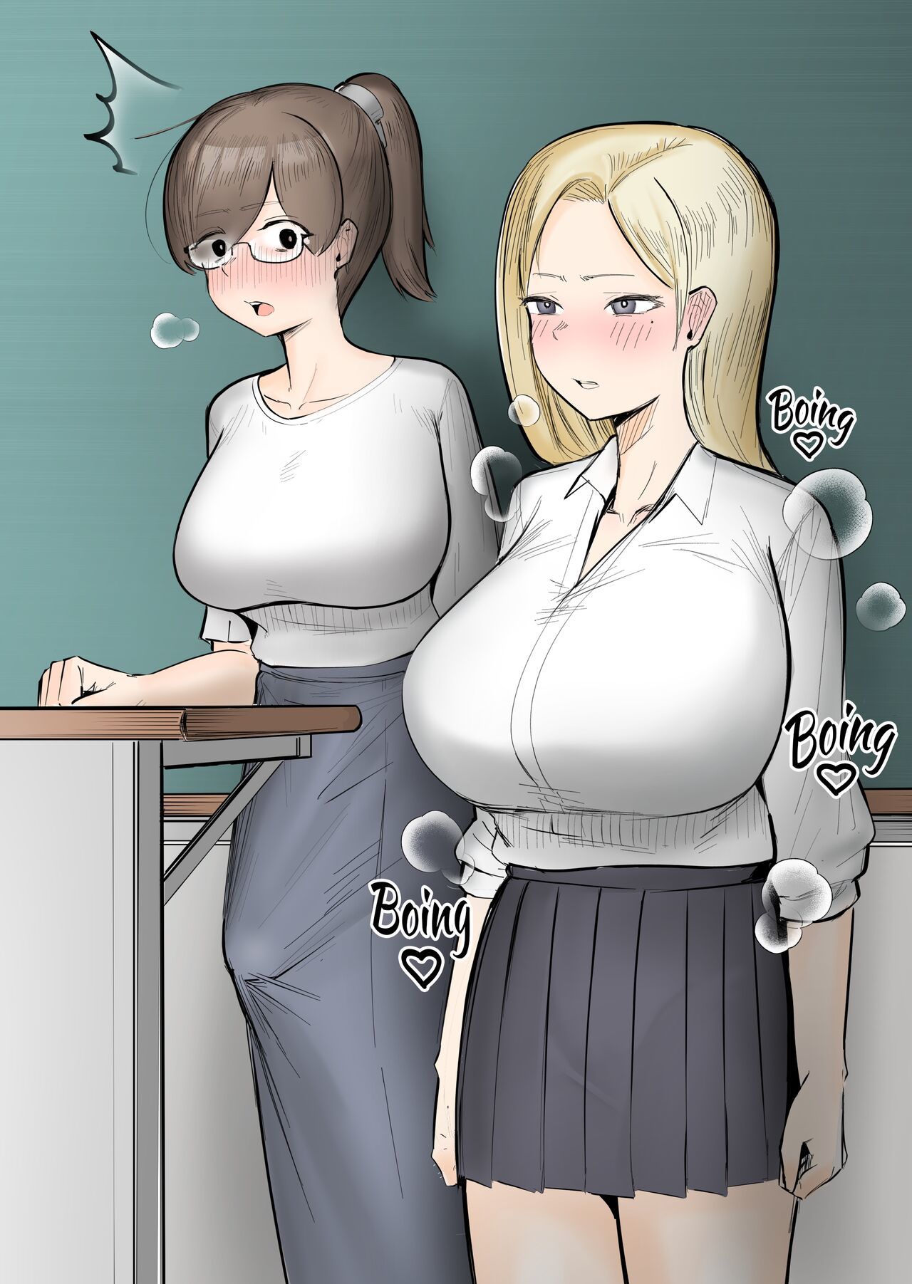 [Flat Rurit (Taira Rurit)] An Erotic Gal That Gets Female Teachers Erect [English] [Mr_Person Translation]