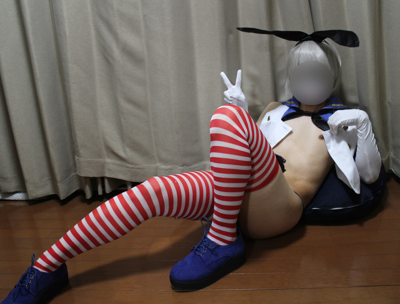 [trans] Hatarabu - z1 & z3 Shimakaze cosplay
