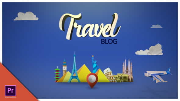 Travel Vlog For Premiere - VideoHive 32812956