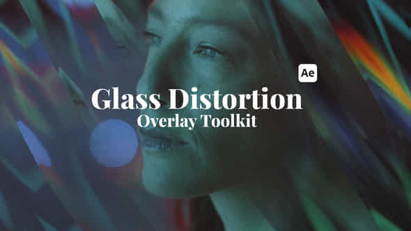 Glass Distortion Overlays - VideoHive 55304019