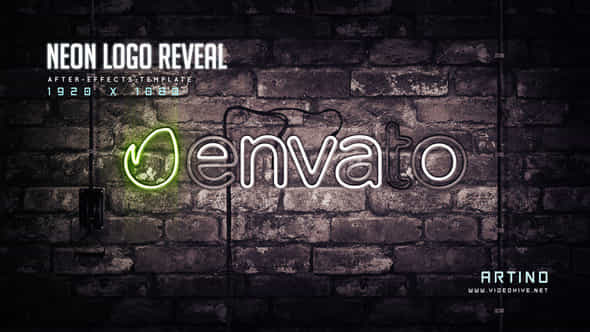 Neon Logo Reveal - VideoHive 46891780