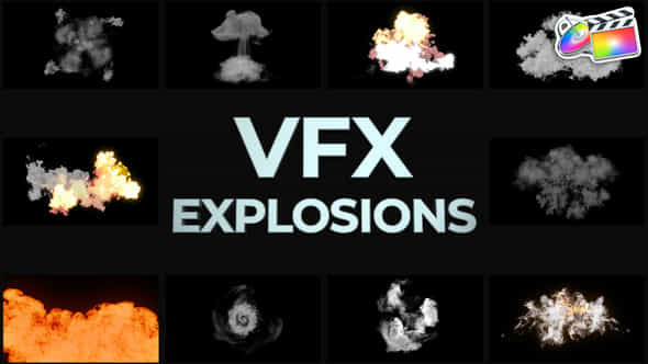 VFX Explosions - VideoHive 45299847