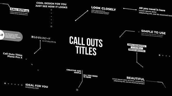 Call Outs - VideoHive 32972703