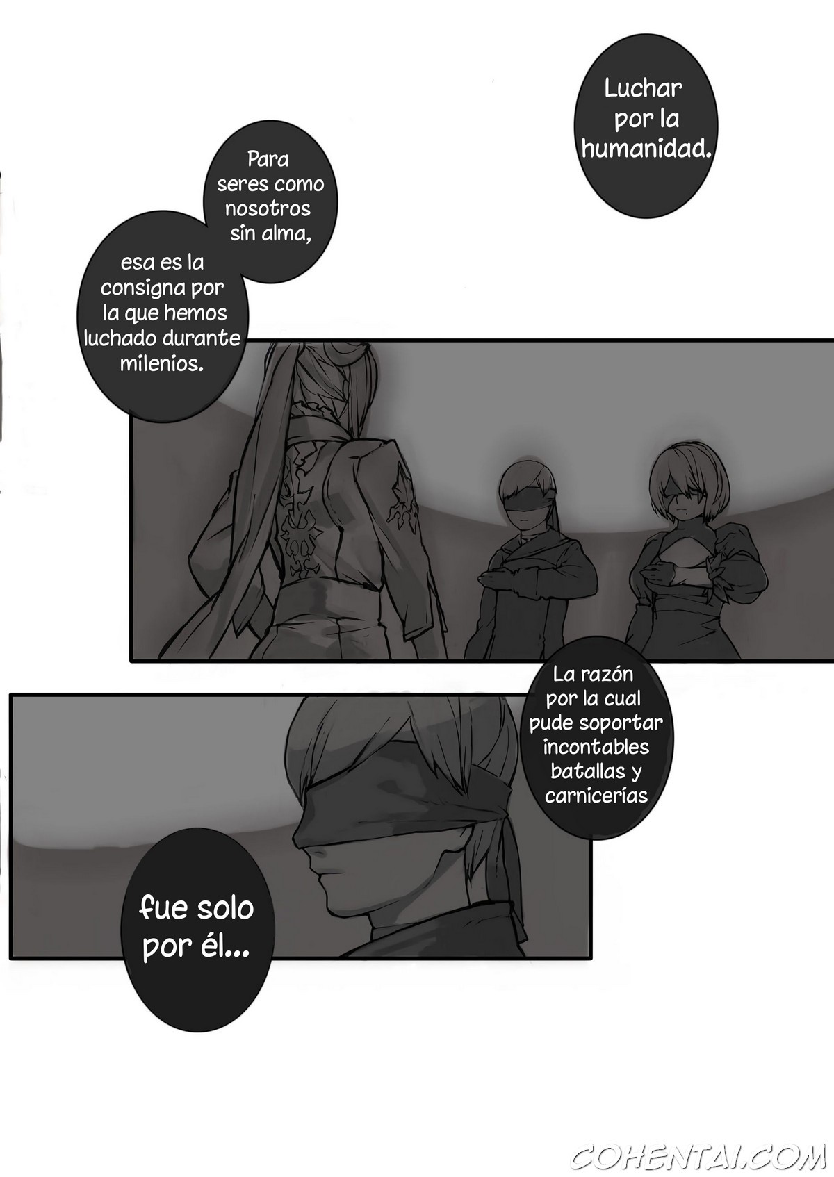 9S2B (NieR:Automata) xxx comics manga porno doujin hentai español sexo 