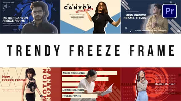 Trendy Freeze Frame - VideoHive 42924220