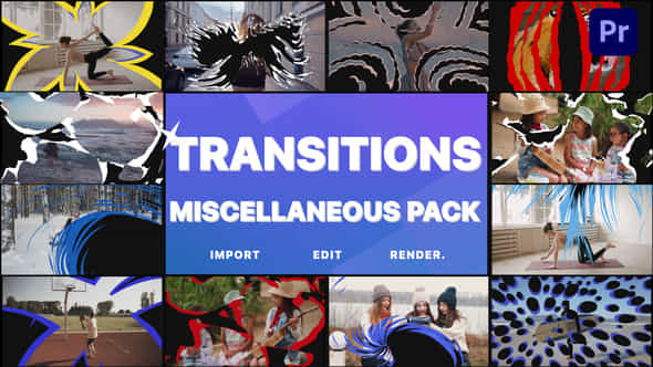 Miscellaneous Transitions - VideoHive 42942857