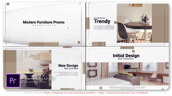 Exciting Furniture Promo - VideoHive 40672124