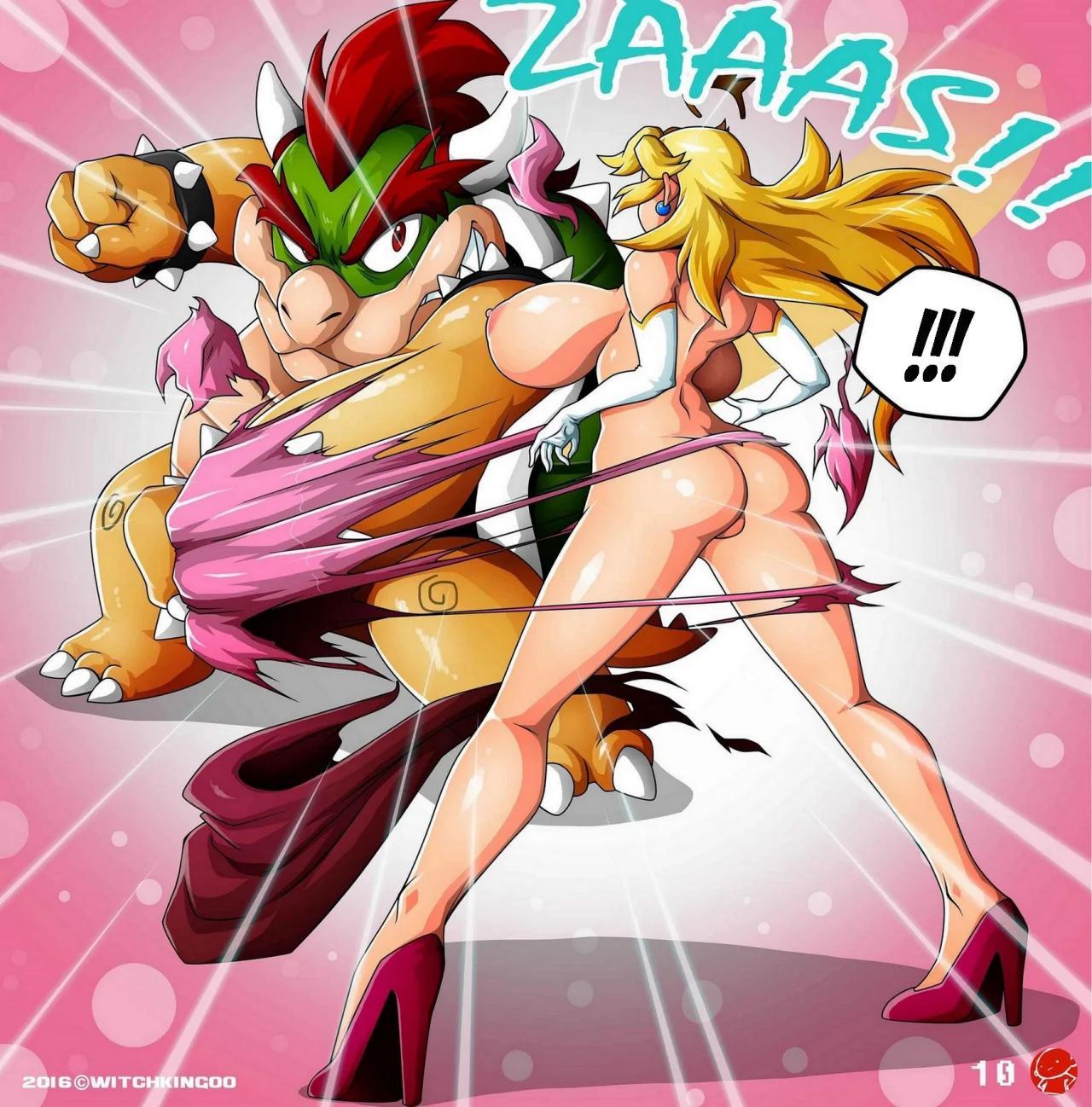 Princesa Peach en ayudame Mario la precuela - 10